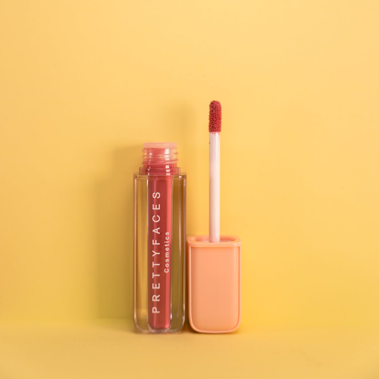 Dolly - pink - Pretty Lipglosses - lid off - Pretty Faces Cosmetics